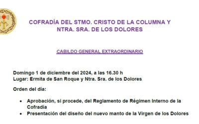 Cabildo general extraordinario 01/12/24