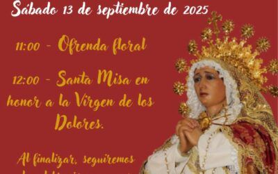 Festividad Virgen de los Dolores 2025