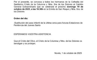 Cabildo general extraordinario 19/10/25